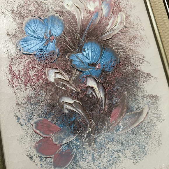 Vintage Signed Framed Art Original Oil painting on canvas - Picture 5 of 12